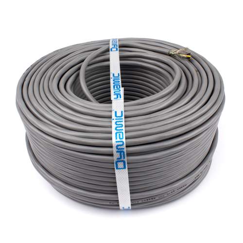 Dynamic stuurstroomkabel afgeschermd 3 x 0,75 mm² (rol van 100 meter)