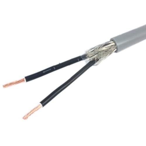 Dynamic stuurstroomkabel afgeschermd 2 x 1,5 mm² (rol van 100 meter)
