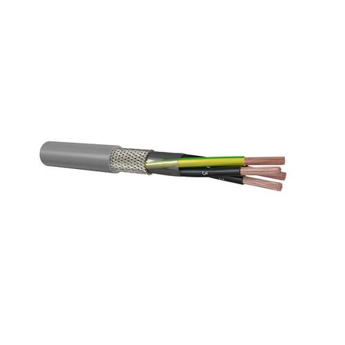 Dynamic stuurstroomkabel afgeschermd 4 x 1,0 mm² (rol van 100 meter)
