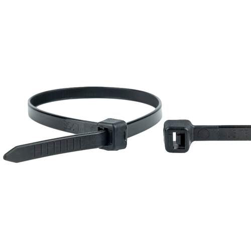 Universeel kabelbinder zwart 300 x 4,5 mm (100 stuks )