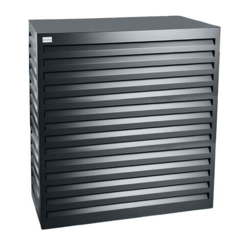 Evolar Evo-cover omkasting Large antraciet donker aluminium gepoedercoat 1100 x 1200 x 650 mm