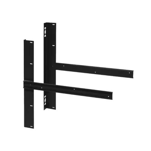 Evolar wandbeugel zwart (set van 2 stuks)