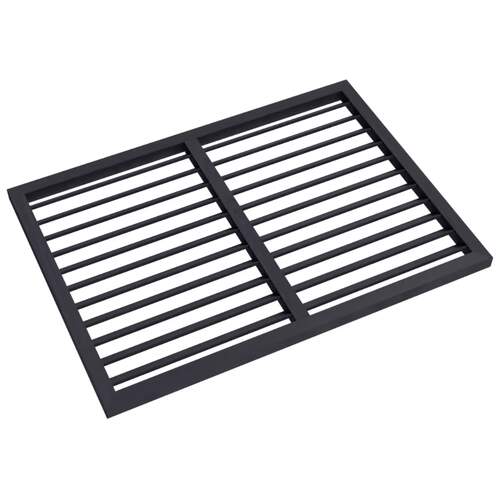 Evolar Evo-Louvre achterplaat Medium houtskool grijs 800 x 1100 mm