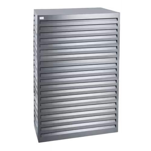 Evolar omkasting Tower licht antraciet aluminium gepoedercoat 1600 x 1200 x 650 mm