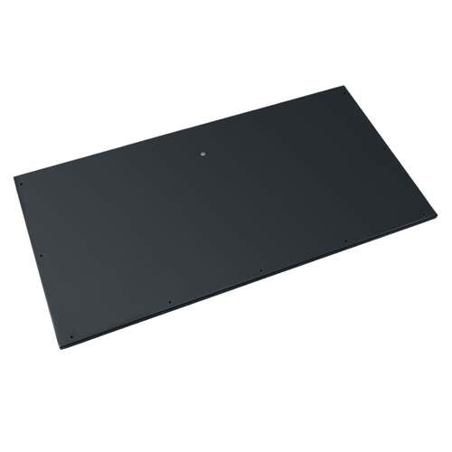 Evolar Evo-bottom onderplaat Small donker antraciet aluminium gepoedercoat 1000 x 500 mm