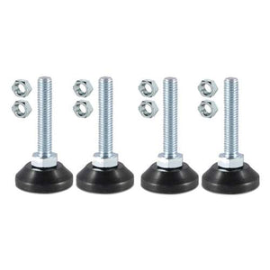Evolar rubberen opstelvoetjes h=100 mm (set a 4 stuks)