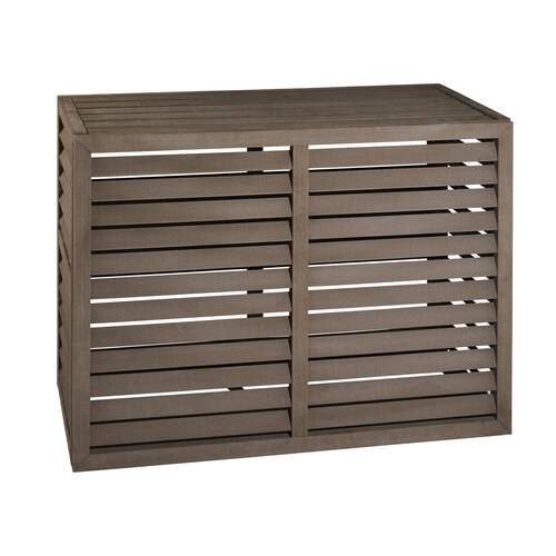 Evolar Evo-cover omkasting Large houtlook natuurlijk bruin 1100 x 1200 x 650 mm
