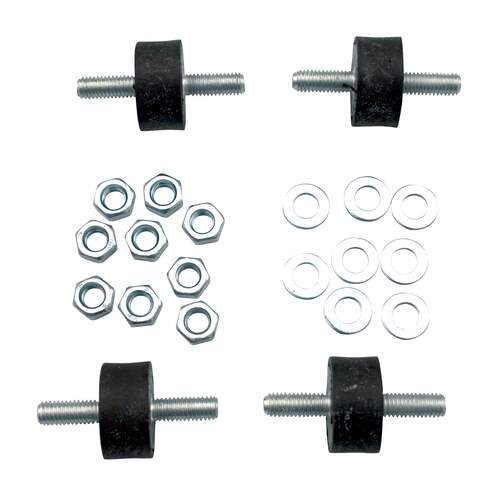 Universeel trillingsdemper set install-pack medium 150kg per voet M10