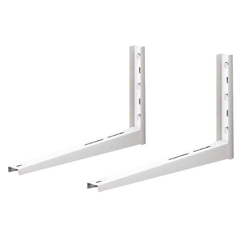 Rodigas MS503 wandbeugel Wit Heavy Duty l=620 mm, sleufgat h.o.h. max. 530 mm, max. 300 kg (set van 2 stuks)