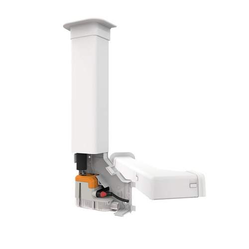 Sauermann Delta-Pack condenspomp + leidinggoot 80 x 60 mm Signaalwit max. 20 l/u opvoerhoogte max. 10m