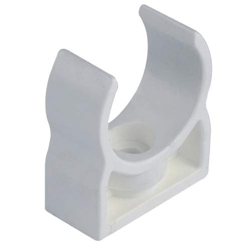 Universeel PVC druk buisklem wit Ø32 mm