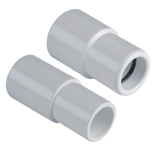 Universeel PVC druk verloop wit 32 mm-25mm