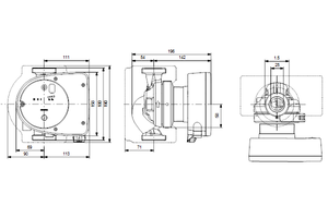 Circulatiepomp MAGNA1 25-80 180 1x230V PN10