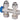 Multilux, 1-p, Rp½" bi, recht, afsluiterset