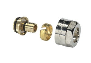 Buisadapter 18 x 2 mm - Kiwa Komo keur