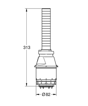 Servobodemklep