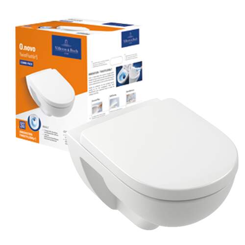 Villeroy & Boch O.novo wandcloset pack TwistFlush, wit