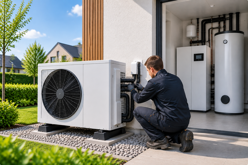 all electric warmtepomp installatie