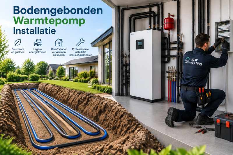 Bodemgebonden Warmtepomp Installatie