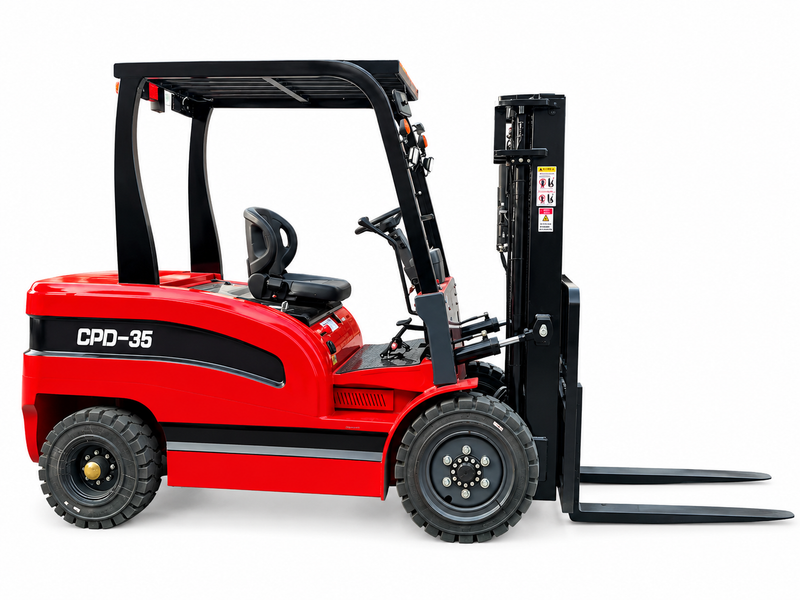 3,5 Ton Elektrische Heftruck 3M Hefhoogte