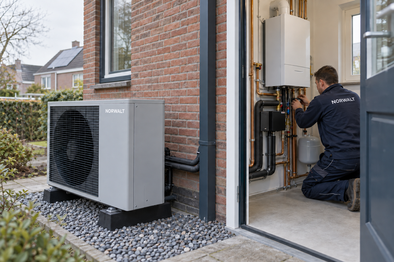 Hybride Warmtepomp Installatie