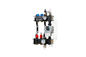 VTE composite underfloor heating manifold with pump Wilo Para 1-group