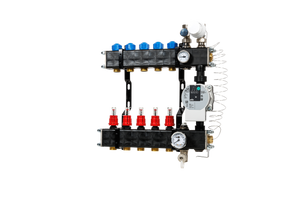 VTE composiet vloerverwarming verdeler met pomp Wilo Para 5-groeps