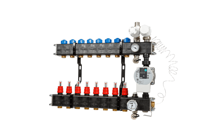 VTE comp verd.stads NUON met pomp Wilo Para PN6 8-groeps