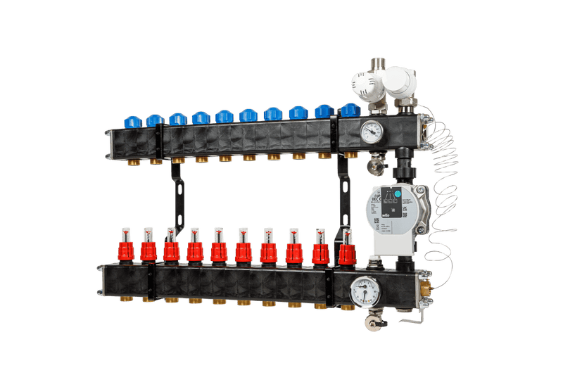 VTE comp verd.stads NUON met pomp Wilo Para PN6 10-groeps