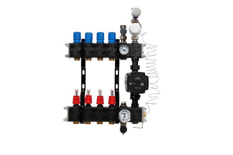 VTE comp verd.stads Essent Grundfos UPM3 PN10 4-groeps