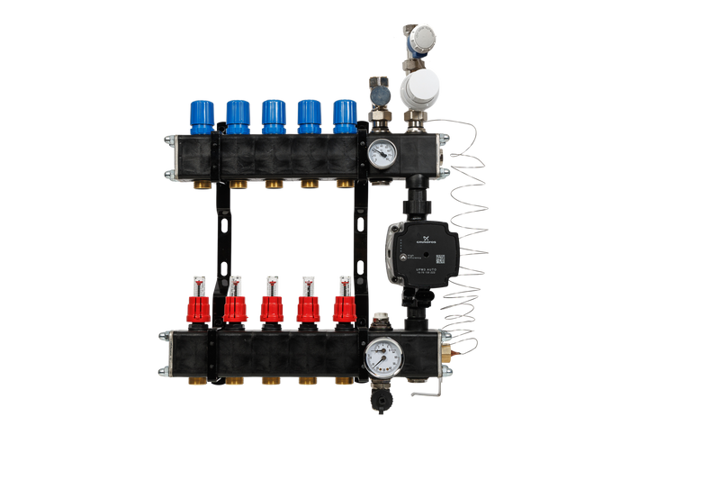 VTE comp verd.stads Essent Grundfos UPM3 PN10 5-groeps