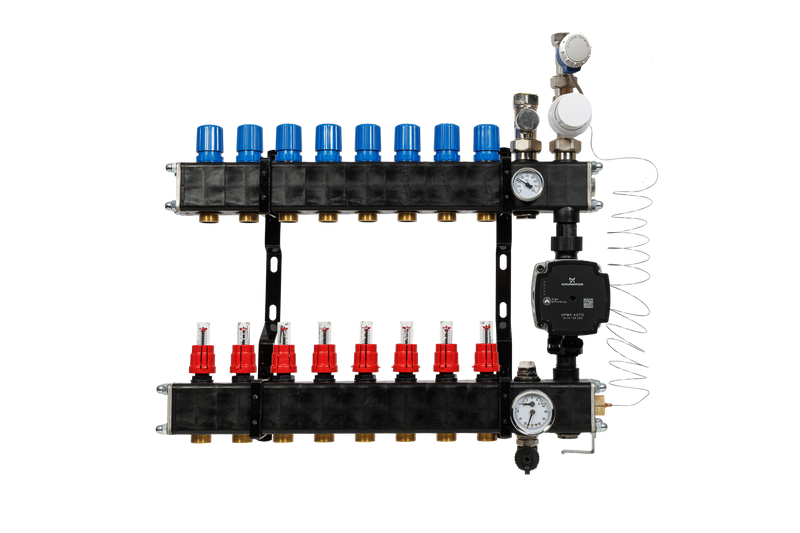 VTE comp verd.stads Essent Grundfos UPM3 PN10 8-groeps