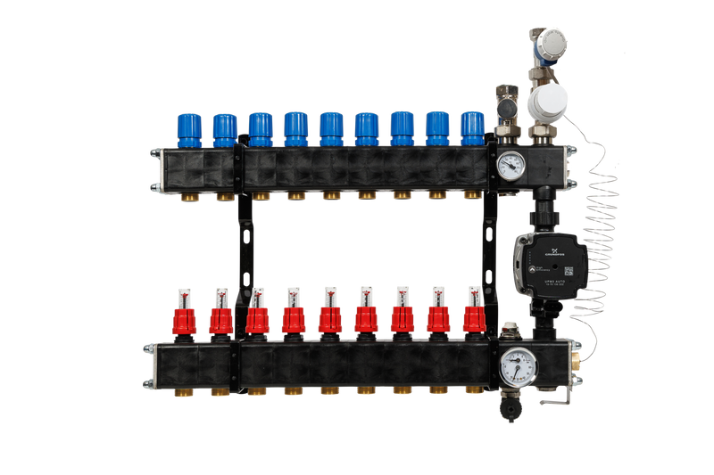 VTE comp verd.stads Essent Grundfos UPM3 PN10 9-groeps