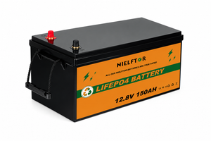 NIELFTOR 12.8V 150Ah 1,92 kW LiFePO4 Deep Cycle Batterij