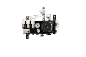 VTE Smart city heating. Grundfos type-2 standard 3-group