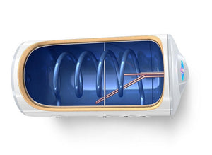 Tesy elektrische boiler met 1 wisselaar horizontaal indirect gestookt 100 liter
