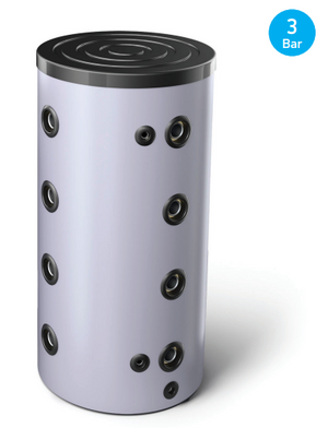 Tesy buffervat voor systeemwater 100 liter met Anticondens oplossing