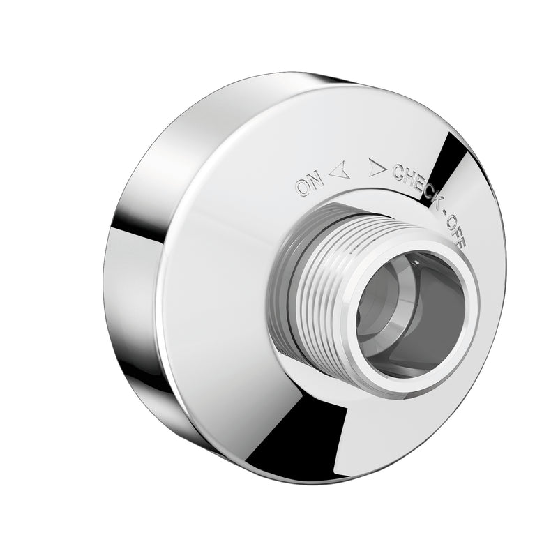 2x S- koppelingen STOP/CHECK M1/2"-M3/4", asafstand 12 mm