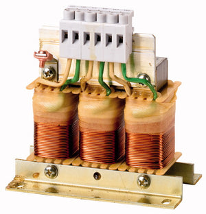 Motorsmoorspoel, AC 3 fasen, 5 A, 2 mH, 750 V 50/60 Hz