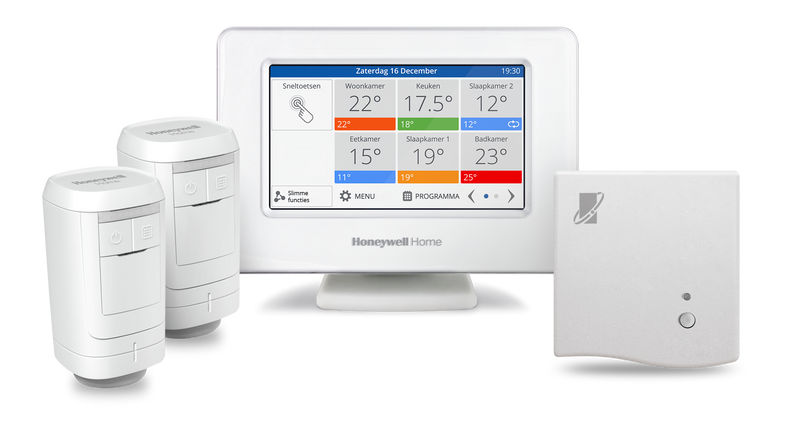 evohome 2-zone radiatorpakket, OpenTherm, HR91