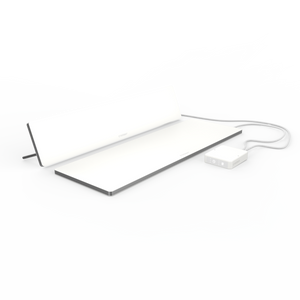 Werkplekverwarming, Set bestaande uit LAVA-DESK TOP & SUB, Wit, 230V