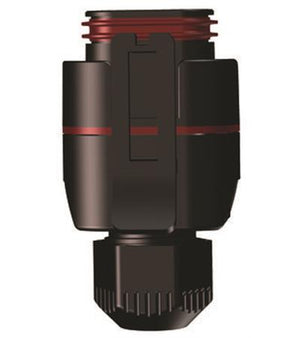 Alpha plug, straight, standard plug connection