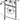 TECEprofil urinoirinbouwframe,TECE drukspoelerbehuizing U2, bh=1120 mm