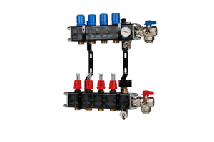 VTE open composiet vloerverwarming verdeler 4-groeps