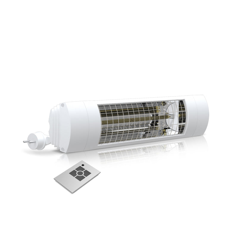 EXO COMFORT infraroodstraler 1800W incl handzender Wit