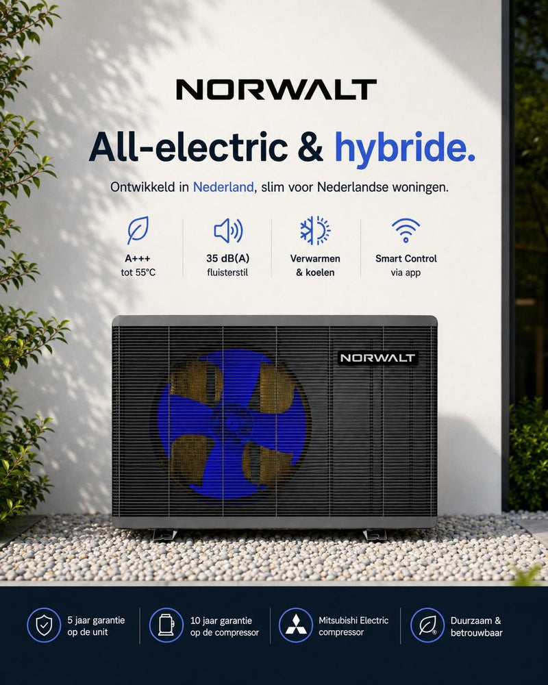 all electric warmtepomp installatie