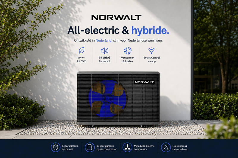 all electric warmtepomp installatie