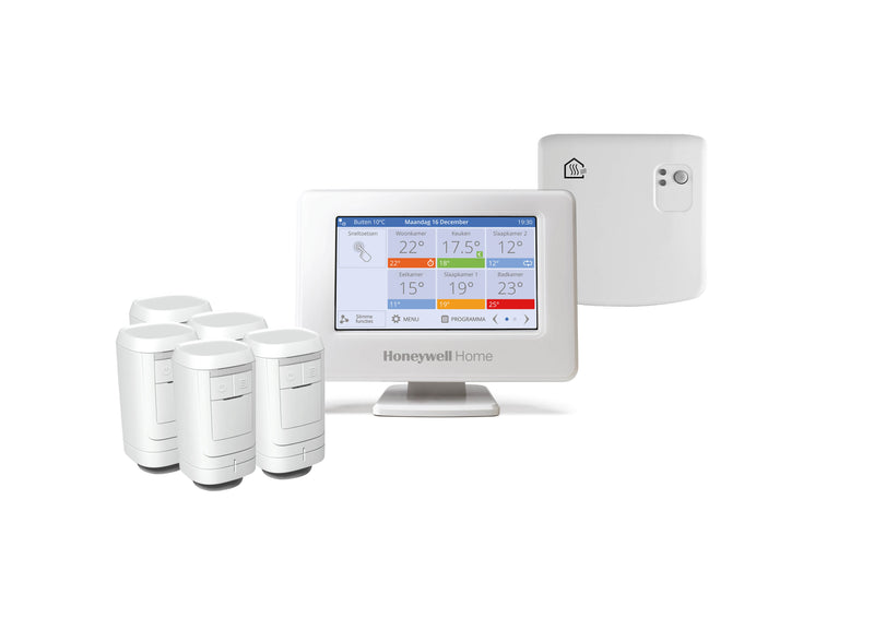 evohome 5-zone radiatorpakket Aan/Uit, HR91