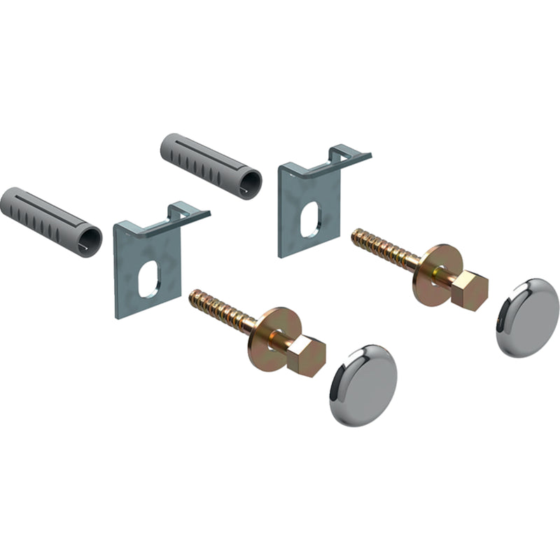 Geberit bev. materiaal voor uri. Kerafix (2 st,) chroom