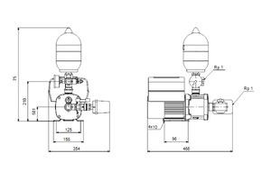Booster system Hydro CMBE 3-62 GNL 1x200-240V 50/60Hz HR